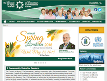 Tablet Screenshot of coaottawa.ca